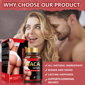 Капсулы с порошком маки OEM, корень маки для увеличения бедер и ягодиц, добавка для бедер и ягодиц - Product Image 5