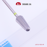 SHUANGJIA 6.8mm forets à ongles pour poudre acrylique ongles artificiels oeil de chat Gel vernis enlèvement Salon manucure outils