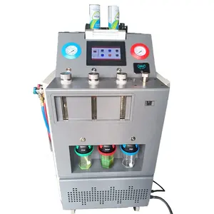 Comprehensive automotive AC maintenance equipment AC charging refrigerant recovery ac system cleaning car air freshing system