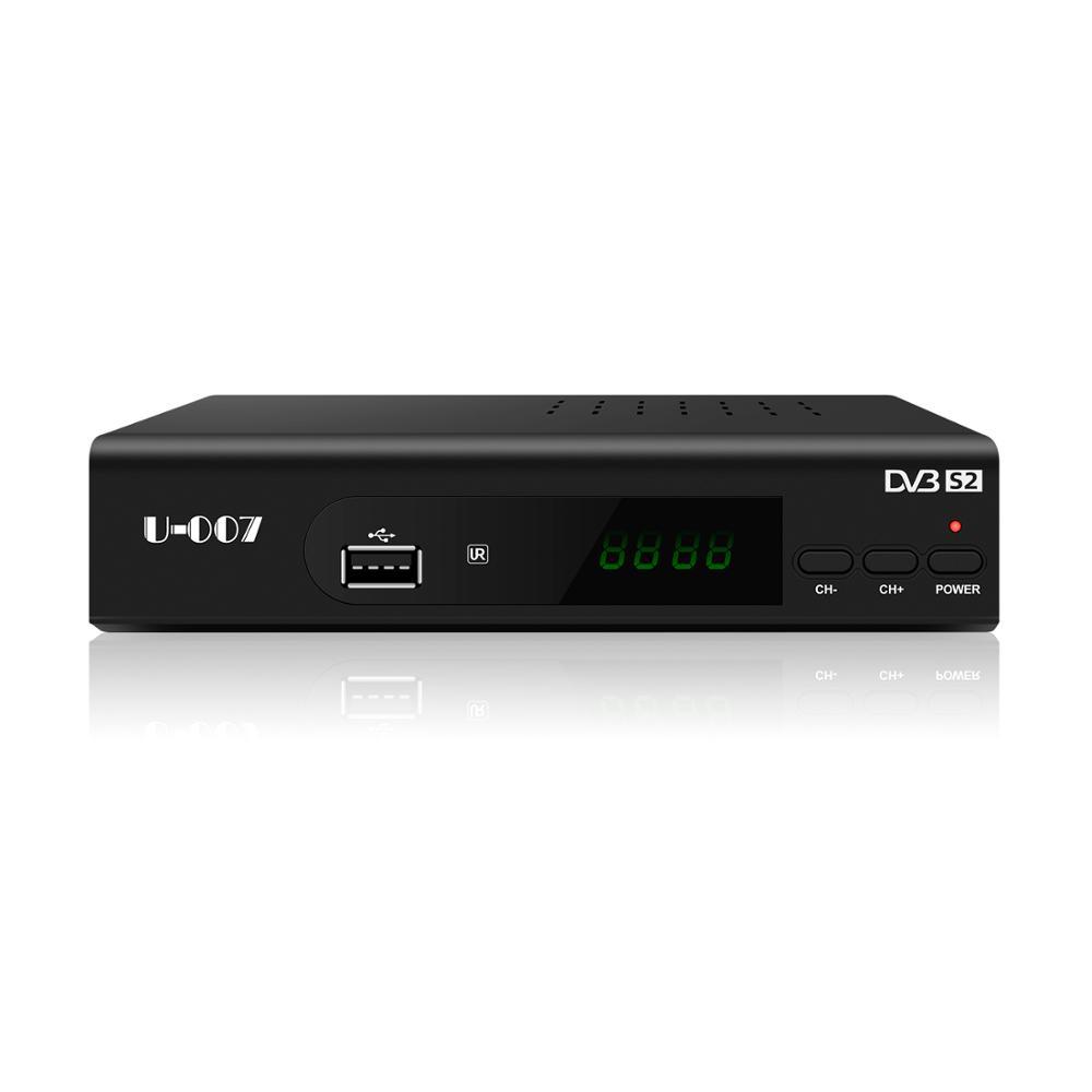 Décodeur support cccam powervu international récepteur satellite dvb s2