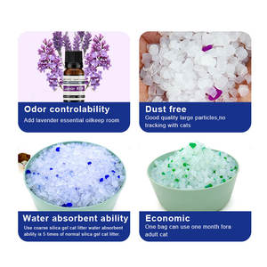 เม็ดทรายซิลิก้าเจลทรายทรายทรายทรายทรายทรายทรายครอกซิลิก้าเจล - Product Image 3