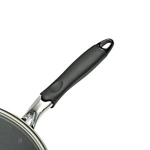 <span class=keywords><strong>Wok</strong></span> antiadhésif écologique avec couvercle en verre 32 cm compatible gaz et induction pour restaurants - Product Image 5