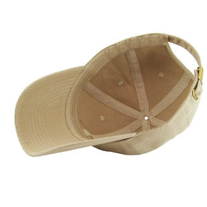 Gorra de béisbol clásica de algodón de perfil bajo, ajustable, lisa, de copa suave, sin estructura, verde, para hombre - Product Image 4