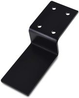 Supports de barrière de porte ouverte en acier inoxydable et acier au carbone, zingués/galvanisés, anti-rouille, pour une sécurité accrue