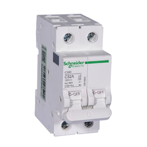 Miniature Circuit Breaker (MCB) <b>Earth</b> Leakage Protection 6kA 230V/400V DIN Rail RCBO Plastic Low Voltage - Product Image 1