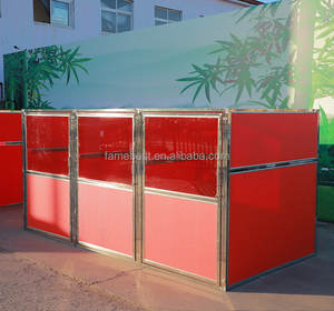 บ้านสัตว์เลี้ยงแบบมีหลังคาสูงสั่งทำพิเศษ พร้อมประตูกระจกนิรภัย - Product Image 6