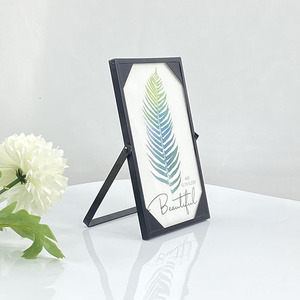 Bán buôn tùy chỉnh lớn nhất thanh lịch trang trí nội thất mạ Khung máy tính để bàn cho 5x7 ảnh kim loại sắt khung ảnh - Product Image 5