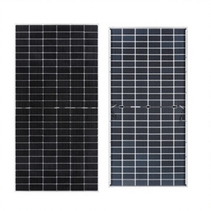 Panel Solar Sunry SR550-144M8-H de 580W PERC de Media Celda, Totalmente Negro, con Convertidor DC/AC, 21.3% de Eficiencia, DC1500V, CE/TUV - Product Image 4