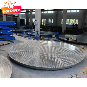 Plateforme rotative pour voiture à 360 degrés, plateforme rotative extérieure pour voiture, scène tournante hydraulique à ciseaux pour exposition - Product Image 2