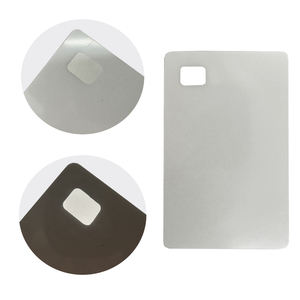 Mẫu miễn phí chất lượng cao có thể in CR80 nhiều lớp vật liệu Polycarbonate tín dụng Kích thước 0.76 mét PC trống ID thẻ với cửa sổ rõ ràng - Product Image 6