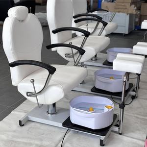 Foot Spa <b>Chair</b> Nail Salon Pedicure Station Foot Wash Manicure Spa Pedicure <b>Chair</b> - Product Image 1