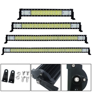 ไฟ LED บาร์ 270W 405W 540W 675W ขนาด 21 นิ้ว 31 นิ้ว 42 นิ้ว 52 นิ้ว สำหรับรถบรรทุกออฟโรด ไฟตัดหมอก LED 4x4 สีขาว สีเหลือง ไฟแฟลช สำหรับรถฟอร์ด เรนเจอร์ - Product Image 4