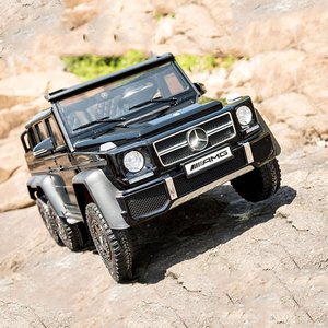 Auto Elettrica per Bambini <span class=keywords><strong>Mercedes</strong></span> Benz G63 6X6 a 6 Ruote con Licenza Ufficiale, Grande Auto Elettrica a 2 Posti per Bambini - Product Image 2
