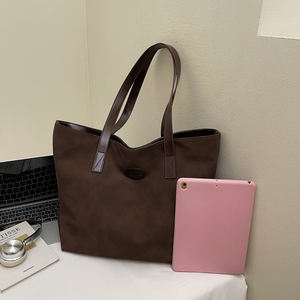 <span class=keywords><strong>Sac</strong></span> fourre-tout tendance pour femme, grande capacité, <span class=keywords><strong>sac</strong></span> à bandoulière léger, <span class=keywords><strong>sac</strong></span> à <span class=keywords><strong>main</strong></span> pour femme, idéal pour le shopping, avec fermeture éclair et en cuir PU - Product Image 5