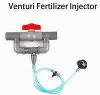 Injecteur Venturi PP Green Sen pour système d'irrigation goutte à goutte - Produit populaire en gros pour l'assemblage et la fertilisation des systèmes d'alimentation