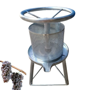 Compact Stainless Steel Manual Juice Extractor for Home Kitchen Fruit and Vegetable Processing - Product Image 2