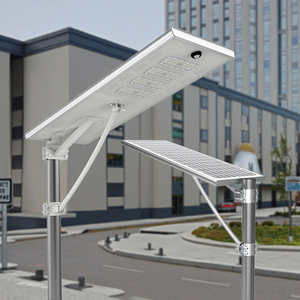 IP66 Waterproof 30W-120W <b>LED</b> Solar Street <b>Light</b> Monocrystalline Silicon Battery MPPT Controller for Outdoor Use - Product Image 1