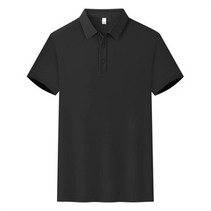 Camiseta Polo Unisex de Color Sólido, Fibra de Poliéster, Manga Corta, Ropa de Trabajo, Uso Diario - Product Image 3