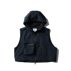 <span class=keywords><strong>Gilet</strong></span> à <span class=keywords><strong>capuche</strong></span> cargo multi-poches pour hommes, pour l'escalade, le tir, la photographie, grande taille, <span class=keywords><strong>gilet</strong></span> de pêche d'été - Product Image 3