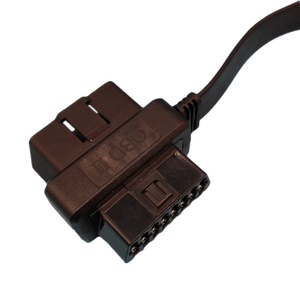 16P OBDII <span class=keywords><strong>OBD2</strong></span> T SPLITTER Type ตัวเชื่อมต่อแบบแบน<span class=keywords><strong>สาย</strong></span>เคเบิ้ลเครื่องอ่านโค้ดเข้ากันได้กับ OBD EXTENSION CABLE - Product Image 3