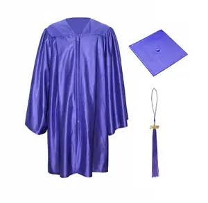 Usine professionnelle vêtements de graduation de doctorat Master Bachelor vêtements de graduation pour enfants adultes