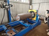 Macchina Automatica per Saldatura Circolare TIG di Tubi in Acciaio per Serbatoi e Contenitori, Adatta a Vari Materiali