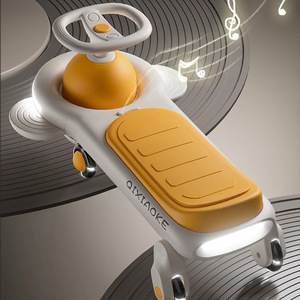 Voiture à bascule QIXIAOKE pour enfants de 2 à 4 ans, jouet à roulettes en plastique unisexe avec roues universelles - Product Image 5