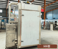 Fumeur de viande en acier inoxydable, maison pour fumer, poisson, poulet, canard, viande séchée, Tofu