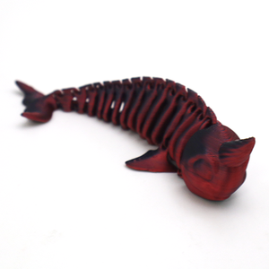 Ornement Artisanal Créatif en Forme de Baleine Licorne Imprimé en 3D, Cadeau, Jouet Articulé Animal Fait Main, Décoration - Product Image 6