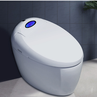 Hm siège de toilette en céramique de luxe, facile à nettoyer, empêche la croissance bactérienne