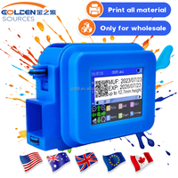 Mini imprimante intelligente portable à jet d'encre thermique pour toutes les surfaces, impression de la date d'expiration et du logo