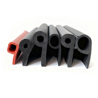 Joint d'étanchéité en mousse de silicone de type P à 9 caractères pour four, porte de compartiment frigorifique, bande de caoutchouc de forme spéciale