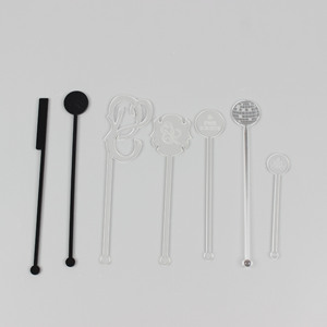 ไม้คนค็อกเทลอะคริลิกใส ใช้ซ้ำได้ ผลิตตามสั่งสำหรับบาร์เทนเดอร์ - Product Image 1