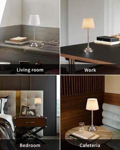 Venta al por mayor transfronteriza: Nueva lámpara de ambiente con forma de paraguas para dormitorio, mesita de noche, bar, cálida y moderna decoración del hogar. - Product Image 5