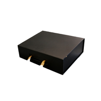 Cajas de Cartón Portátiles con Compartimentos Tipo Carpeta, Cierre Magnético, Papel con Relieve Personalizable