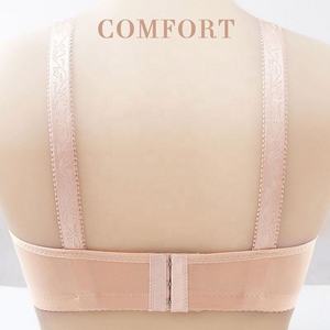 Soutiens-Gorge Confortables Grandes Tailles Sans Armature à Bretelles Élargies avec Agrafe au Dos pour <span class=keywords><strong>Femme</strong></span> - Product Image 2