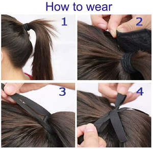 Extensions Afro Ricci Brasiliani con Coda di Cavallo Avvolgente Colore Naturale, Capelli Umani Remy a Doppia Trama - Product Image 6