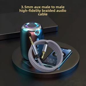 Câble <span class=keywords><strong>audio</strong></span> auxiliaire 3,5 mm avec conducteur en cuivre, câble d'extension <span class=keywords><strong>audio</strong></span> <span class=keywords><strong>pour</strong></span> voiture avec double connecteur <span class=keywords><strong>pour</strong></span> PC et écouteurs de smartphone - Product Image 6