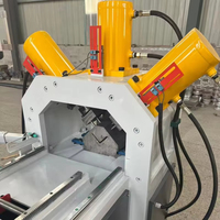 Máquina de Corte y Punzonado CNC, Máquina de Corte de Barras Planas sin Rebabas para Fabricación de Estructuras de Acero