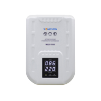 Stabilisateur de tension domestique monophasé mural 3000VA avec sortie relais 220V10% Régulateur de tension