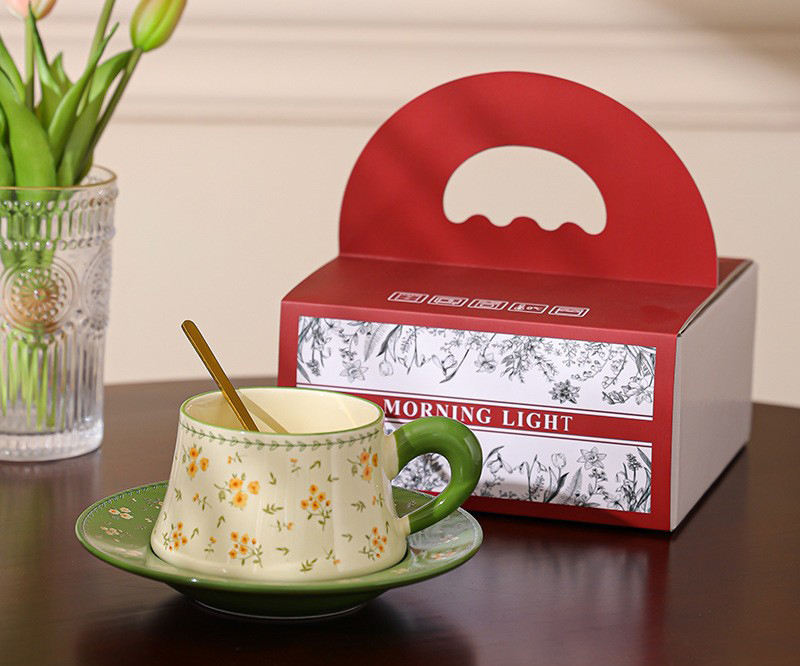 Marguerite verte + soucoupe B