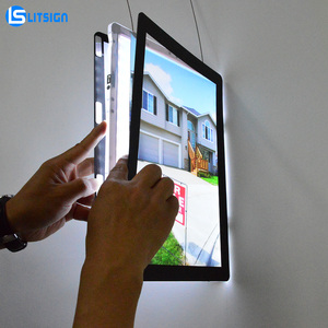 Litsign LS M2 – Boîte lumineuse LED fine et écologique pour affichage intérieur, idéale pour la publicité immobilière et les entreprises, facile à suspendre, pour vitrines. - Product Image 2