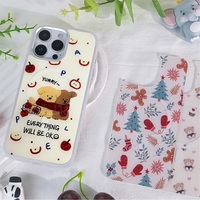 Coque de téléphone à panneau arrière magnétique remplaçable pour Iphone17/17pro/17promax/17air avec le chien pomme dorure