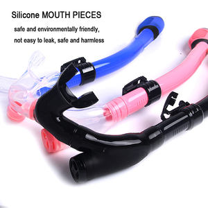 Embouts en silicone professionnels Tube de respiration en PVC <span class=keywords><strong>Tuba</strong></span> de plongée <span class=keywords><strong>avec</strong></span> valve sèche - Product Image 3