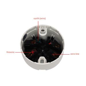 Norme australienne vers le bas lumière montage unique 240V 10 ampères lumière powerpoint prise SAA prise de surface plugbase - Product Image 3