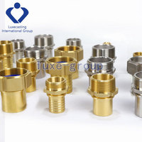 Raccord de tuyau Luxe DIN 2817/EN14420-5 avec filetage mâle GA, queue de tuyau lisse ou dentelée