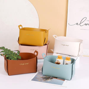 กล่องกระดาษเก็บของแบบเรียบง่าย ทรงสี่เหลี่ยม ไม่มีฝาปิด ตะกร้าเก็บเสื้อผ้า ตะกร้าเก็บของอเนกประสงค์ น้ำหนัก 0.6 กก. ผลิตที่กวางโจว - Product Image 4