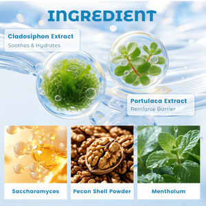 Gommage corporel au sorbet - Exfoliation douce avec poudre de coquille de noix de pécan - Rafraîchissant et hydratant, élimine les peaux rugueuses - Product Image 3
