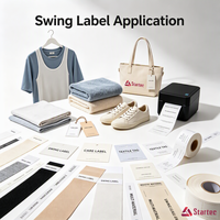 Étiquettes en papier recyclables avec logo personnalisé pour les vêtements et l'usage professionnel - T-shirts, vestes, sacs, chaussures