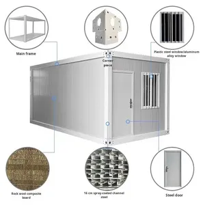 Sáng Tạo hai tầng container nhà di động nền tảng ngoài trời container di động nhà cafe khách sạn sân thượng trà sữa phong cách - Product Image 4